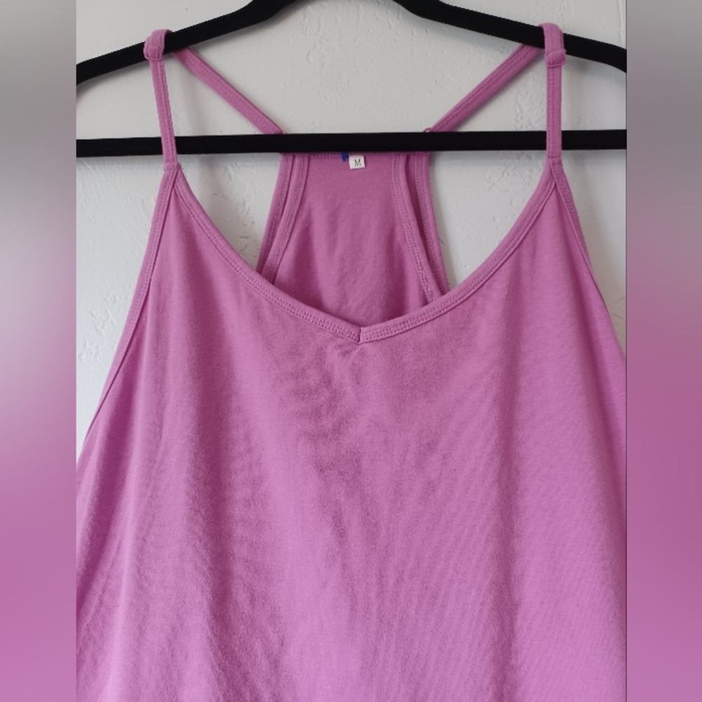 Source Unknown Pink Mini Dress with Pockets - Picture 4 of 8